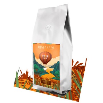 Кофе TRIP Бразилия в зернах 100% Арабика 1кг FRESH Roast