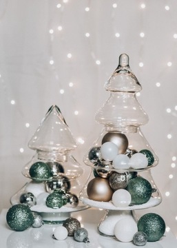 Рождественская ёлочная коробка для свечей