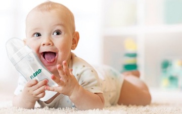 NENO BOTTLE БУТЫЛОЧКА 240 МЛ С РУЧКАМИ ДЛЯ КОРМЛЕНИЯ И НАУЧЕНИЯ ПИТЬ ВЕСЫ 3M+