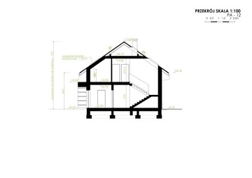Проект дома Pióro Architekci-12 Базовая версия