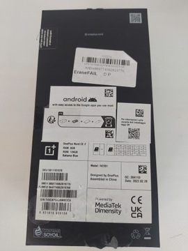 Смартфон OnePlus Nord CE 8/128 ГБ, синий