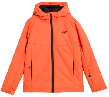 ЛЫЖНАЯ КУРТКА ДЛЯ МАЛЬЧИКОВ 4F С ТЕПЛЫМ КАПЮШОНОМ AW23M298