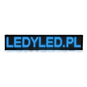 Tablica Reklama Świetlna LED Panel 100x20cm dioda