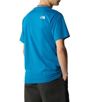 The North Face T-Shirt Easy Rozmiar L Niebieski - NF0A87N5RBI