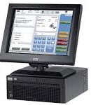 POS komputer kasowy z monitorem dotykowym 15''