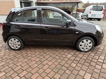 Nissan Micra IV Hatchback 5d 1.2 80KM 2011 Nissan Micra TYLKO 134tyśkm 1WŁAŚCICIEL 1.2B CLIMATRONIC 2011 ZADBANA Tekna, zdjęcie 6
