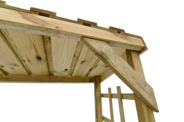 Дровяной сарай SOLID с пропиткой на 2,5 м3 ПРОДАЕТСЯ