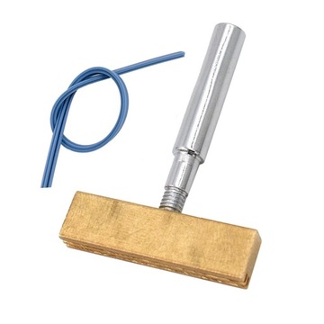 Głowica lutownicza w kształcie litery T. Część zamienna Narzędzie do prasowania na gorąco z paskiem