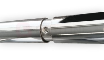 СОЕДИНИТЕЛЬ-УДЛИНИТЕЛЬ ТРУБЫ РАЗЪЕМ R10 ТРУБА Fi 25 мм ХРОМ МАГАЗИН c1