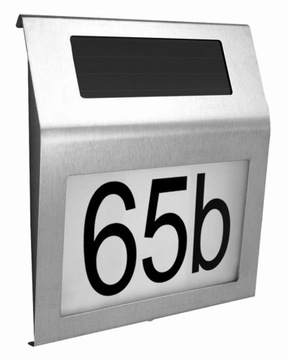 Светодиодная СОЛНЕЧНАЯ лампа НОМЕР ДОМА IP44