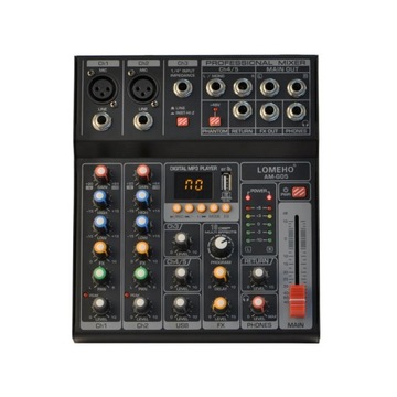 Mikser audio LOMEHO AM-G05 bluetooth