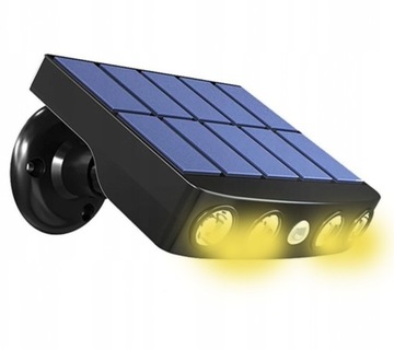 LAMPA SOLARNA NA PODJAZD TARAS 3W1 CZUJNIK RUCHU