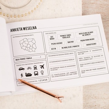 ГОСТЕВАЯ КНИГА Свадебные анкеты Молодая пара