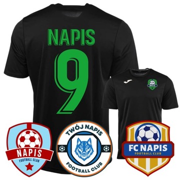 Joma koszulka piłkarska na WF z nadrukiem 118-140