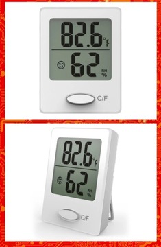 Digital Temperature Humidity Meter Home Indoor Outdoor Electronic