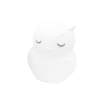 Настольный ночник OWL для детей, цветной силикон, мягкая RGB + пульт дистанционного управления