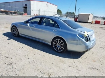 Mercedes Klasa S W222 2019 Mercedes-Benz Klasa S 2019r., 450, od ubezpieczalni 3.0 Benzyna 362KM, zdjęcie 4