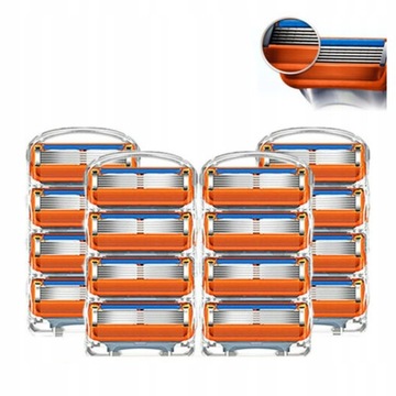 16x GILLETTE FUSION5 WKŁADY DO GOLENIA ORYGINALNE