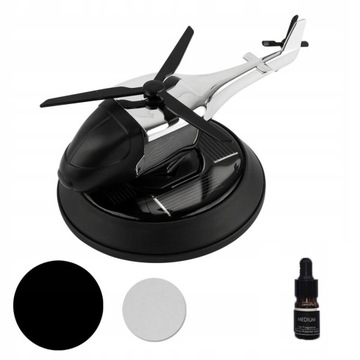 ZAPACH PERFUMY DO SAMOCHODU SOLARNY HELIKOPTER Z OLEJKI ETERYCZNE