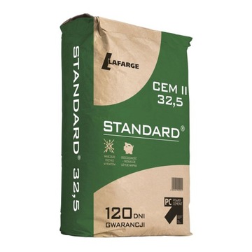 Cement STANDARD 32,5R (120 DNI) 25kg LAFARGE workowany