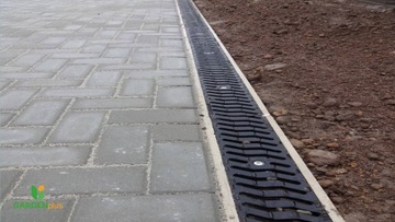 Kanał Polimerobetonu Krata Żeliwna 25 t Wzmacniana