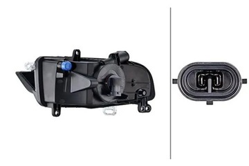 2X SVĚTLA MLHOVKOVÉ HALOGEN HELLA L+P DO AUDI A1