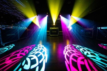 НАБОР 2x ПОДВИЖНЫЕ ГОЛОВКИ COLORSTAGE LED NOVA SPOT 150 КОРПУС КОЛЬЦА