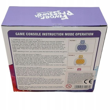 БЫСТРАЯ ИГРА ЭЛЕКТРОННАЯ АРКАДА POP IT КОНСОЛЬ ИГРА КЛИК