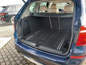BMW X3 F25 SUV 2.0 20d 190KM 2016 BMW X3 Krajówka, lakier oryginalny 100%, zdjęcie 21
