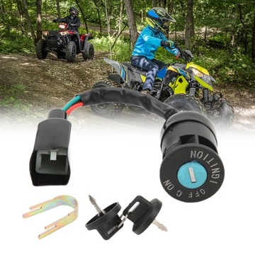 Замок зажигания с 2 ключами 0453417 Замена для Polaris Sportsman 90