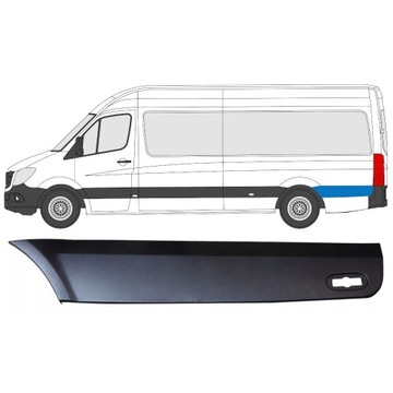 Listwa za kołem Sprinter Crafter 2005-