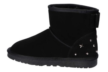 5873-3 СНЕЖНЫЕ БОТИНКИ EMU ЗИМНЯЯ ОБУВЬ КОЖАНЫЙ МЕХ 38