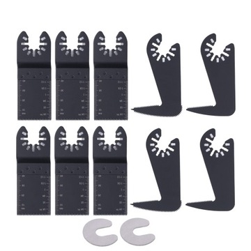 12 szt. Zestaw oscylacyjny brzeszczot ze stali