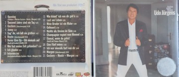 UDO JURGENS GESTERN HEUTE MORGEN CD