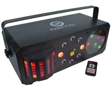Party III Effect Derby Laser Gobo Wash P