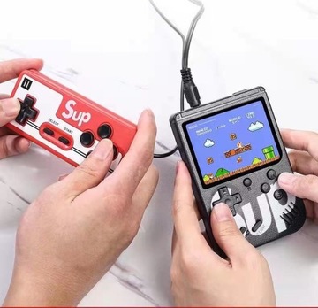 Мини-портативная ретро-консоль для SUP, 400 игр, 2 игрока