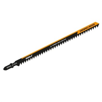 Brzeszczoty do grubego drewna 180/135mm długi 2szt