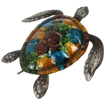 ДОМАШНЯЯ МЕТАЛЛИЧЕСКАЯ ПОДВЕСНАЯ ФИГУРКА МОРСКОЙ ЧЕРЕПАХИ