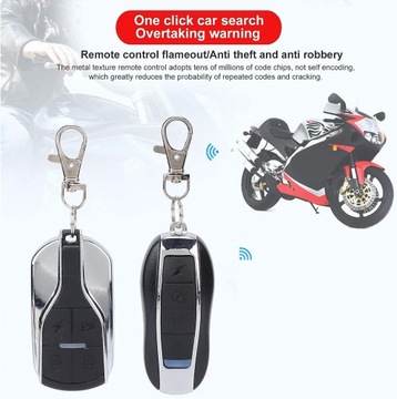 Система сигнализации об угоне мотоцикла