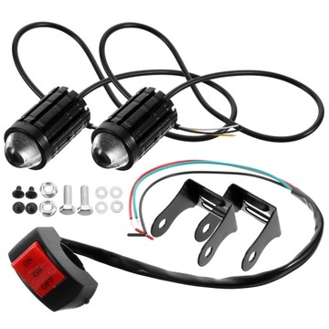 LAMPA PRZEDNIA MOTOCYKLA ŚWIATŁA DO JAZDY MOTOCYKLEM