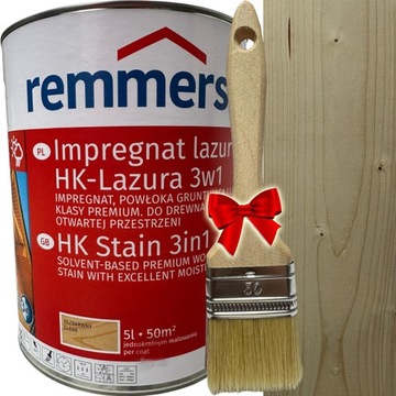 Remmers IMPREGNAT do elewacji HK LASUR LAZURA 3w1 5L BEZBARWNY 2261