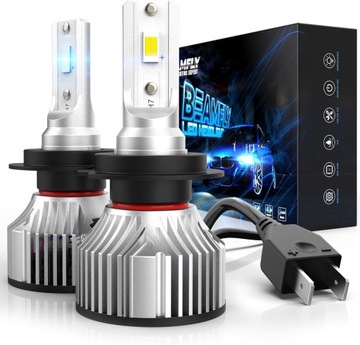 Żarówki LED BEAMFLY H7 12000 lm 80 W 6000 K