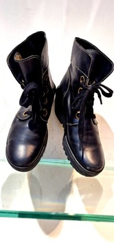 Buty czarne skórzane Fly London