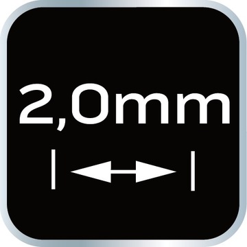 Крестики-проставки для плитки, 2 мм, 200 шт.