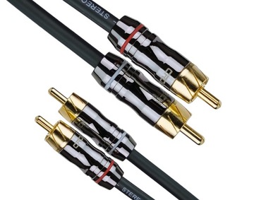 Kabel audio cinch Klotz 2RCA 2xRCA przewód - 2m