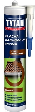 Klej Dekarski Hybrydowy Tytan Professional 290ml Elastyczny Rynna Dachówka