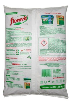 Удобрение для газонов 10 кг Florovit