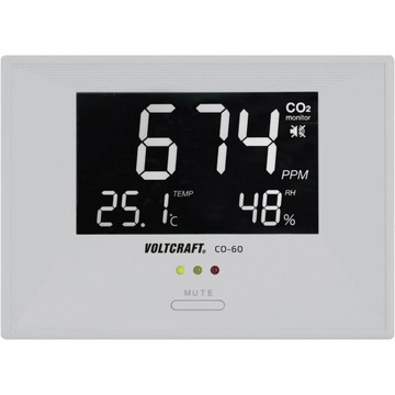 Miernik jakości powietrza VOLTCRAFT CO-60 CO2