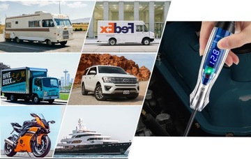 АВТОМОБИЛЬНЫЙ ТЕСТЕР НАПРЯЖЕНИЯ 3-60В С ЖК-ДИСПЛЕЕМ