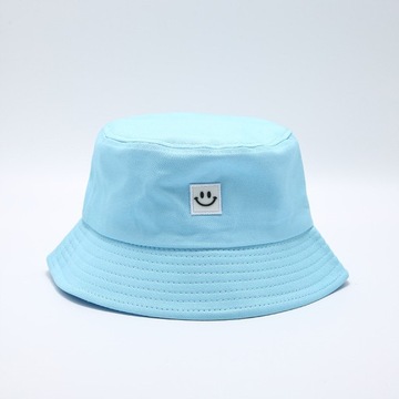 Fashion Women Bucket Hat New Candy Colors Smile